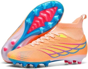 Men's Soccer Shoes Boys Students Grass Training Shoes Outdoor Football Shoes Unisex