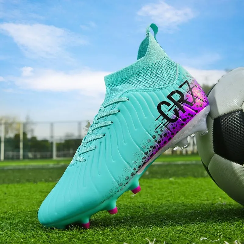 Men's Soccer Shoes of Spike Boys and Girl Students Grass Training Shoes Outdoor Football Shoes Unisex