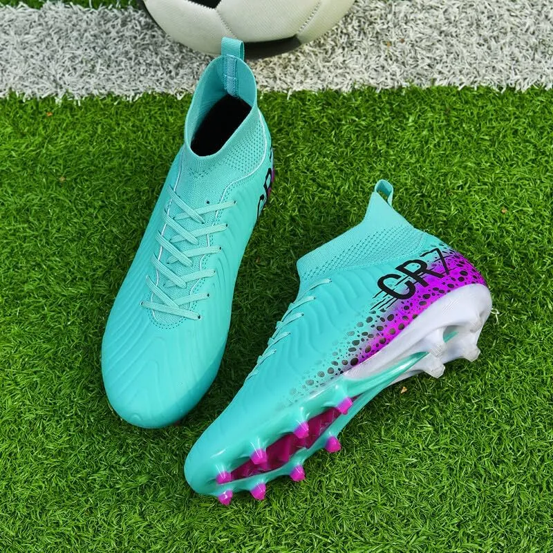 Men's Soccer Shoes of Spike Boys and Girl Students Grass Training Shoes Outdoor Football Shoes Unisex