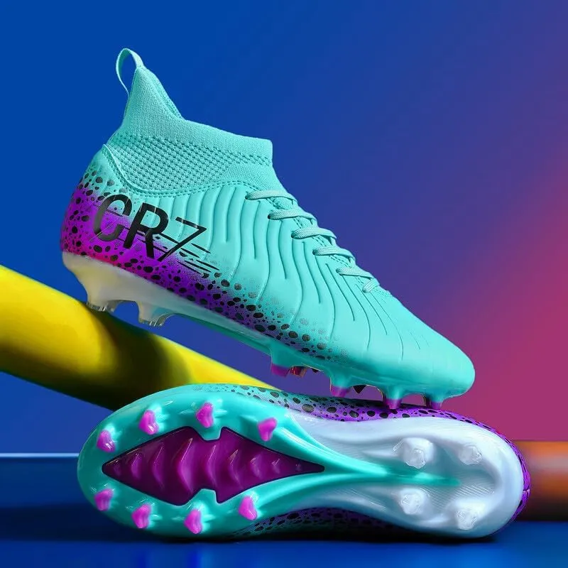 Men's Soccer Shoes of Spike Boys and Girl Students Grass Training Shoes Outdoor Football Shoes Unisex