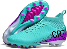 Men's Soccer Shoes of Spike Boys and Girl Students Grass Training Shoes Outdoor Football Shoes Unisex
