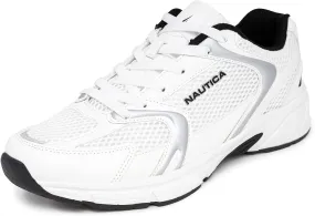 Nautica Mens Running Sneakers Sport Fashion Lace-Up Athletic Soft Shoes for Gym Tennis Men  Cushioned, Breathable, Lightweight & Comfortable
