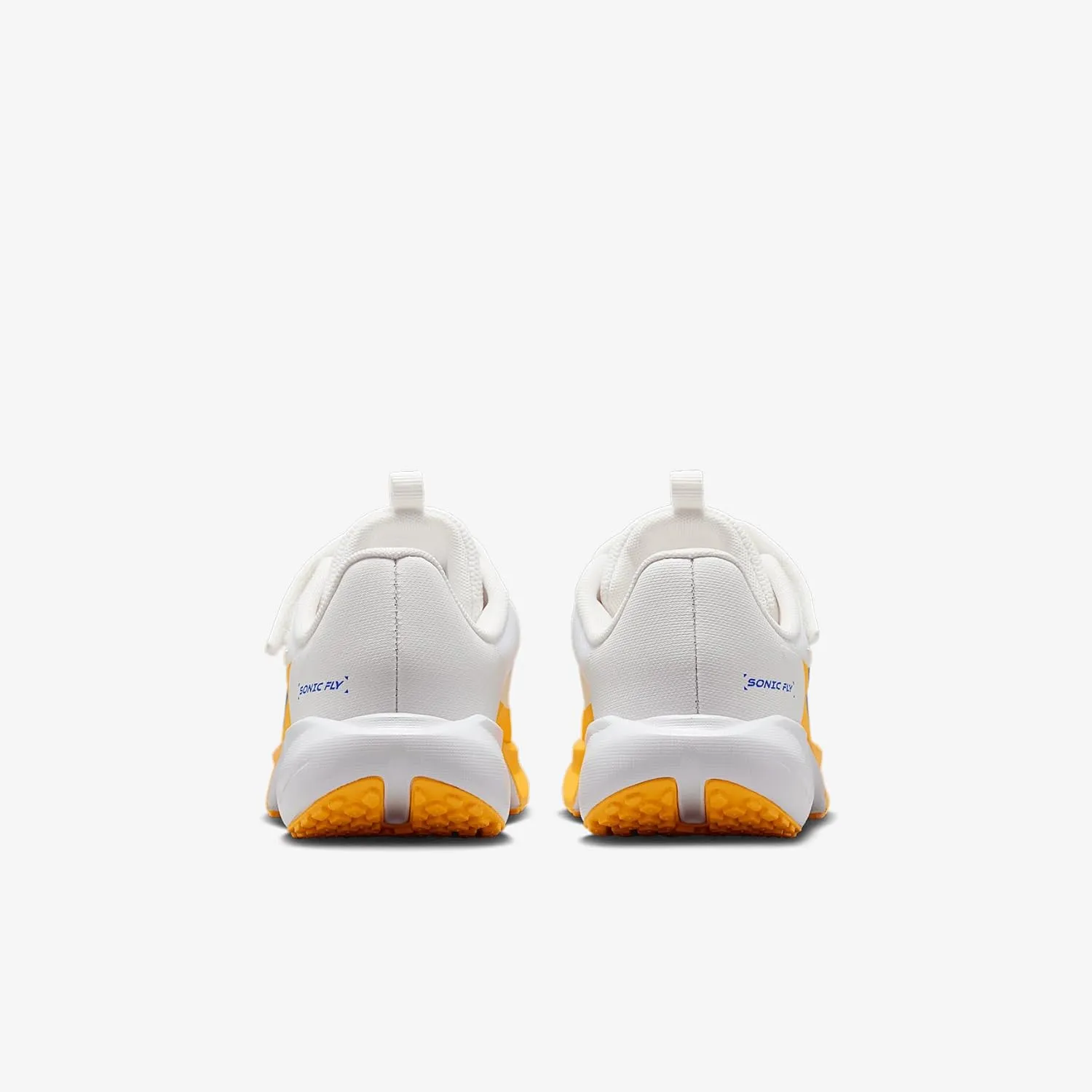 Nike Sonic Fly Little Kids' Running Shoes (FZ0016-100, Summit White/Volt Tint/White/Hyper Royal)