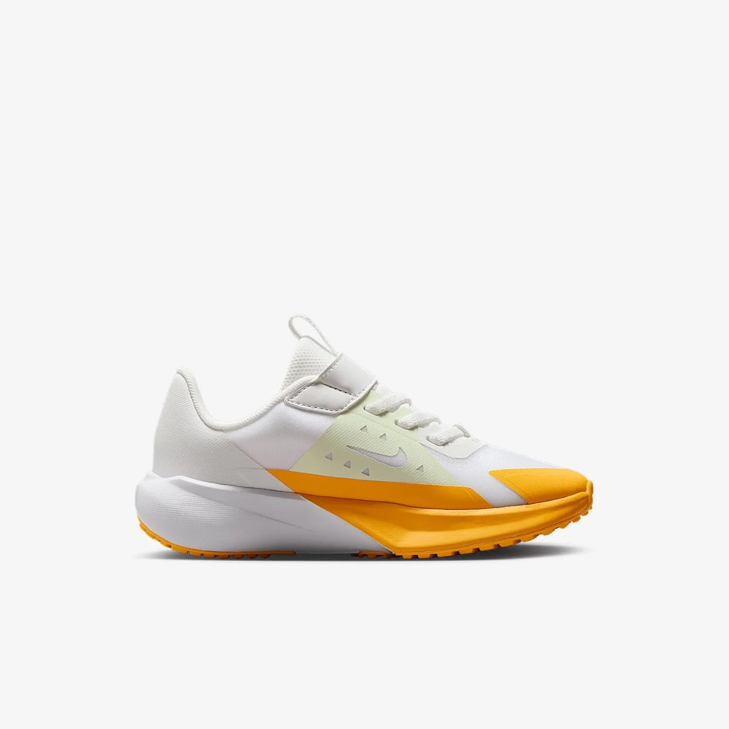 Nike Sonic Fly Little Kids' Running Shoes (FZ0016-100, Summit White/Volt Tint/White/Hyper Royal)