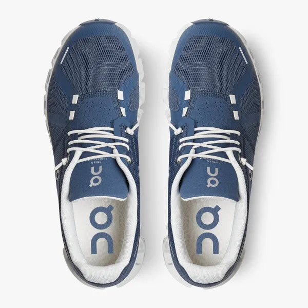 ON RUNNING CLOUD 5 WOMENS DENIM/WHITE
