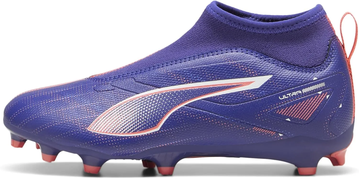 PUMA Unisex-Child Ultra Match Laceless Firm Artificial Ground Sneaker
