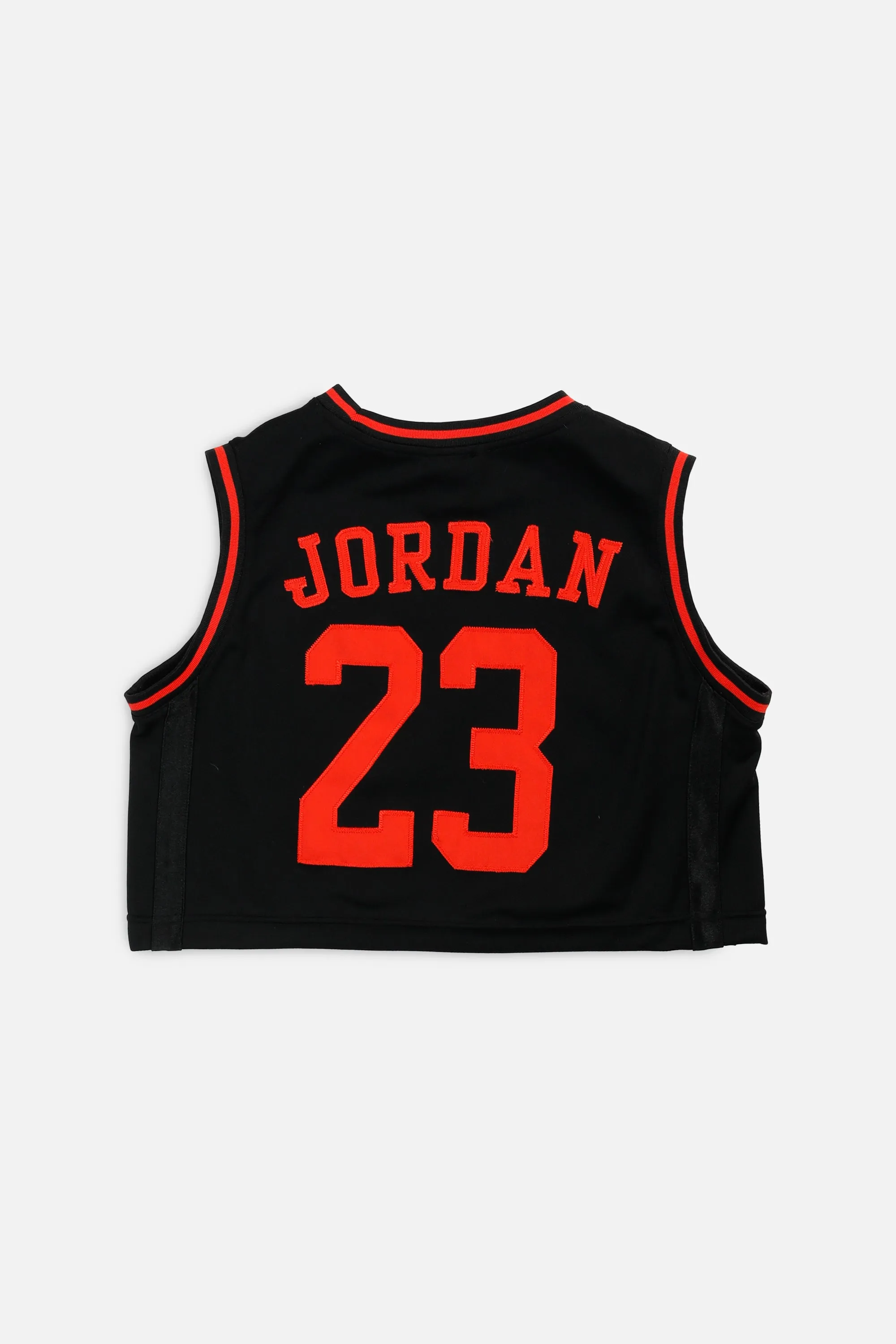 Rework Air Jordan Crop Jersey - S