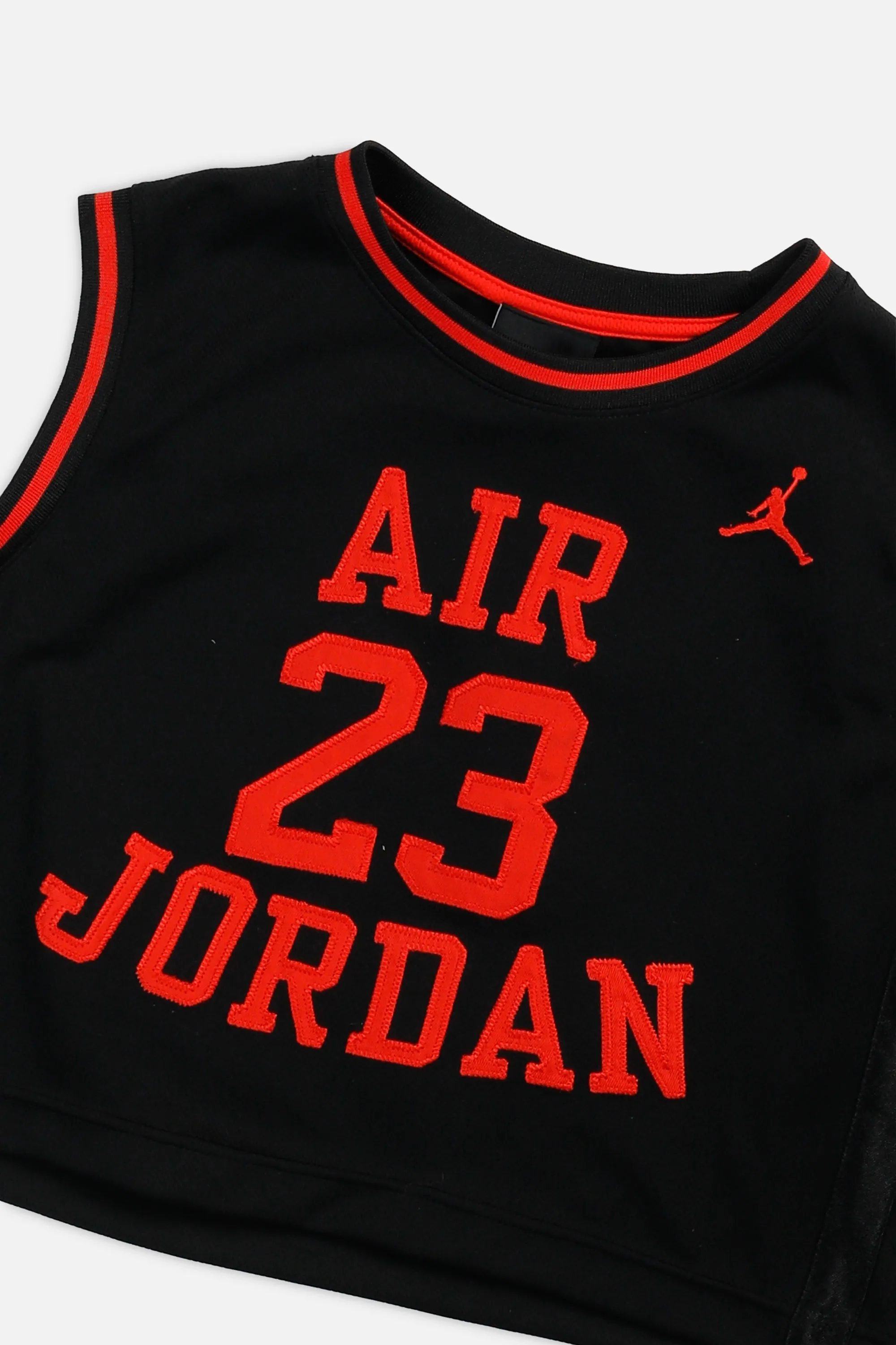 Rework Air Jordan Crop Jersey - S