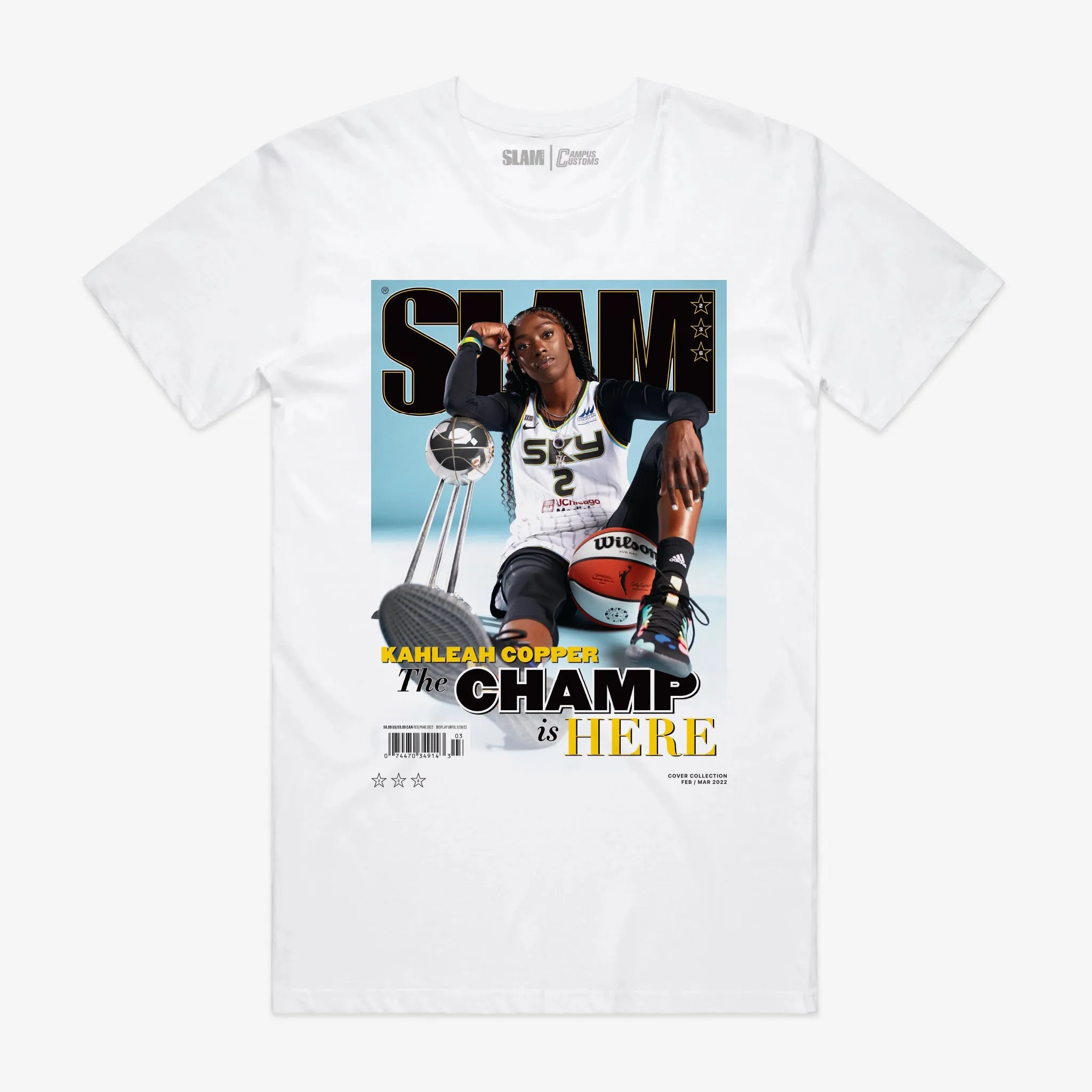 SLAM Cover Tee - Kahleah Copper (SLAM 236)