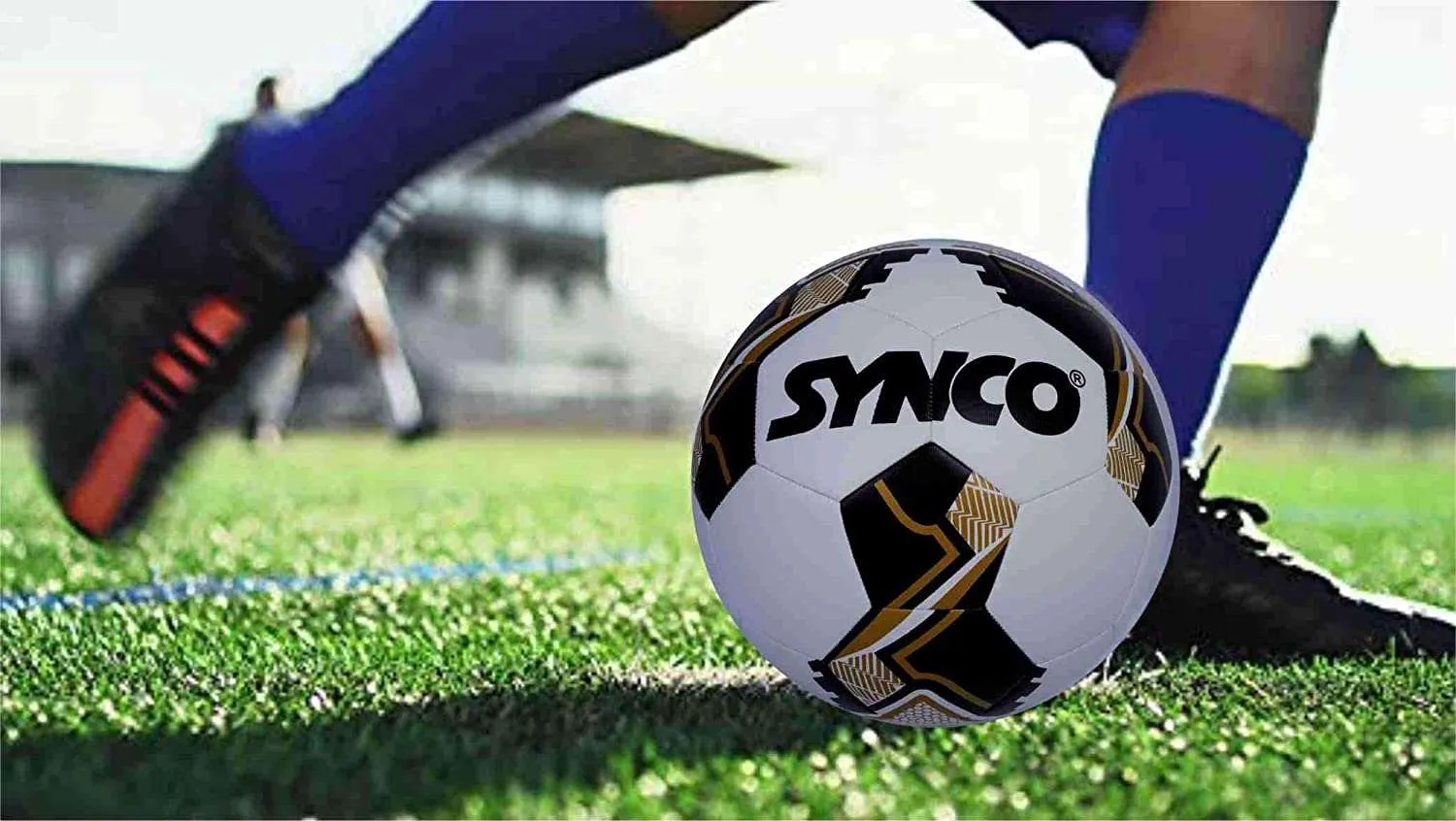 SYNCO FIFA Hyper Seam TPU Football/Soccer Ball Size-5 White