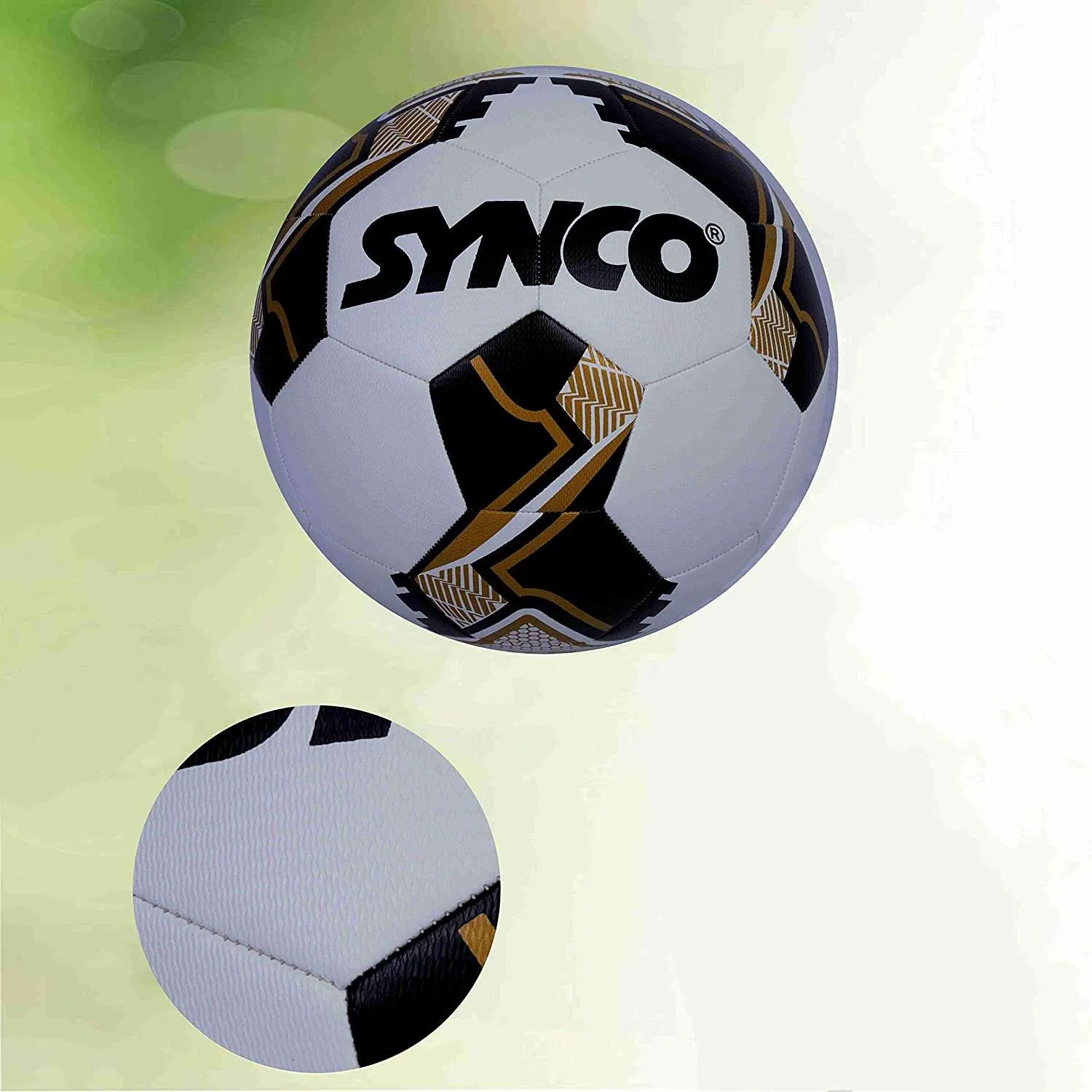 SYNCO FIFA Hyper Seam TPU Football/Soccer Ball Size-5 White