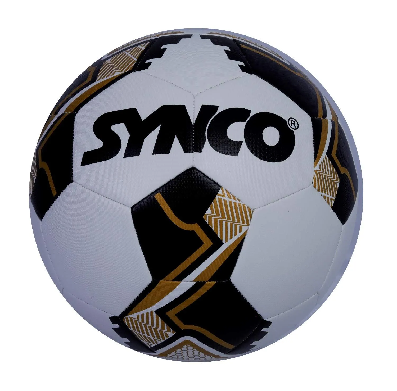 SYNCO FIFA Hyper Seam TPU Football/Soccer Ball Size-5 White