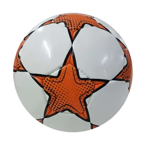 Synco World cup Football/Soccer Ball Size-5 Color-Orange, Pack of 1