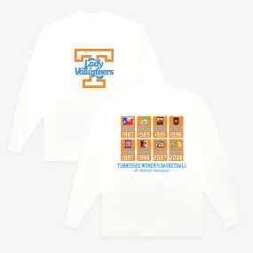 Tennessee Lady Vols Banners L/S Tee