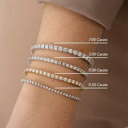 The 5 Carat Diamond Tennis Bracelet