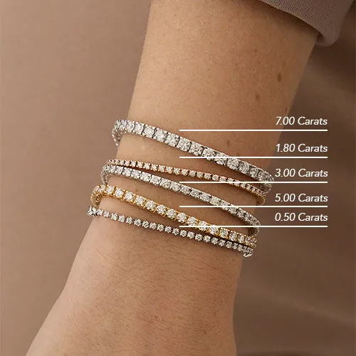 The 5 Carat Diamond Tennis Bracelet