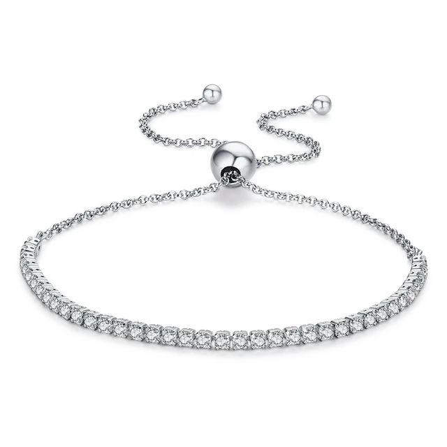 Thin Tennis Bracelet