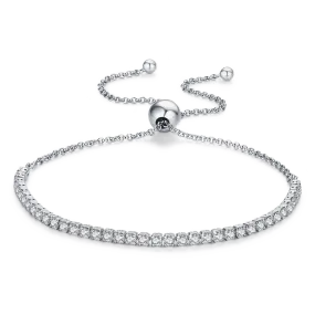 Thin Tennis Bracelet