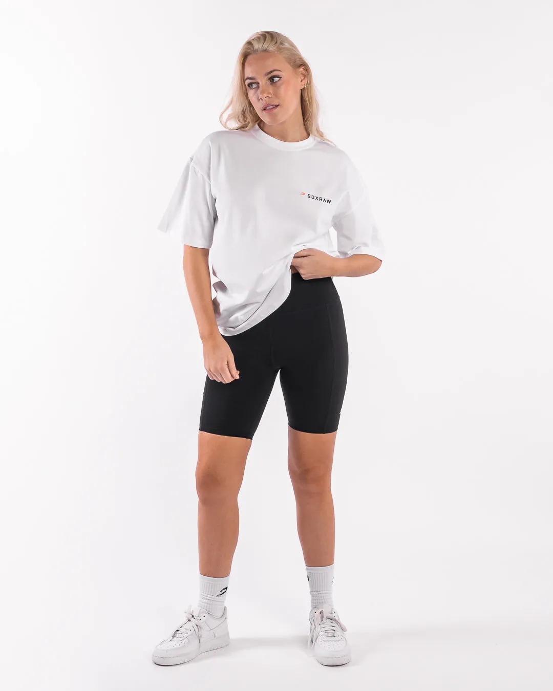We Don't Play Boxing Oversized T-Shirt - White