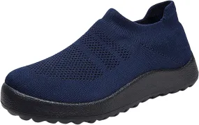 Women Running Shoes Lightweight Tennis Shoes Non Slip Tennis Shoes Womens Flat Feet Men Casual Shoes Dress Sneakers Slip On Tennis Shoe Loafers Shoe