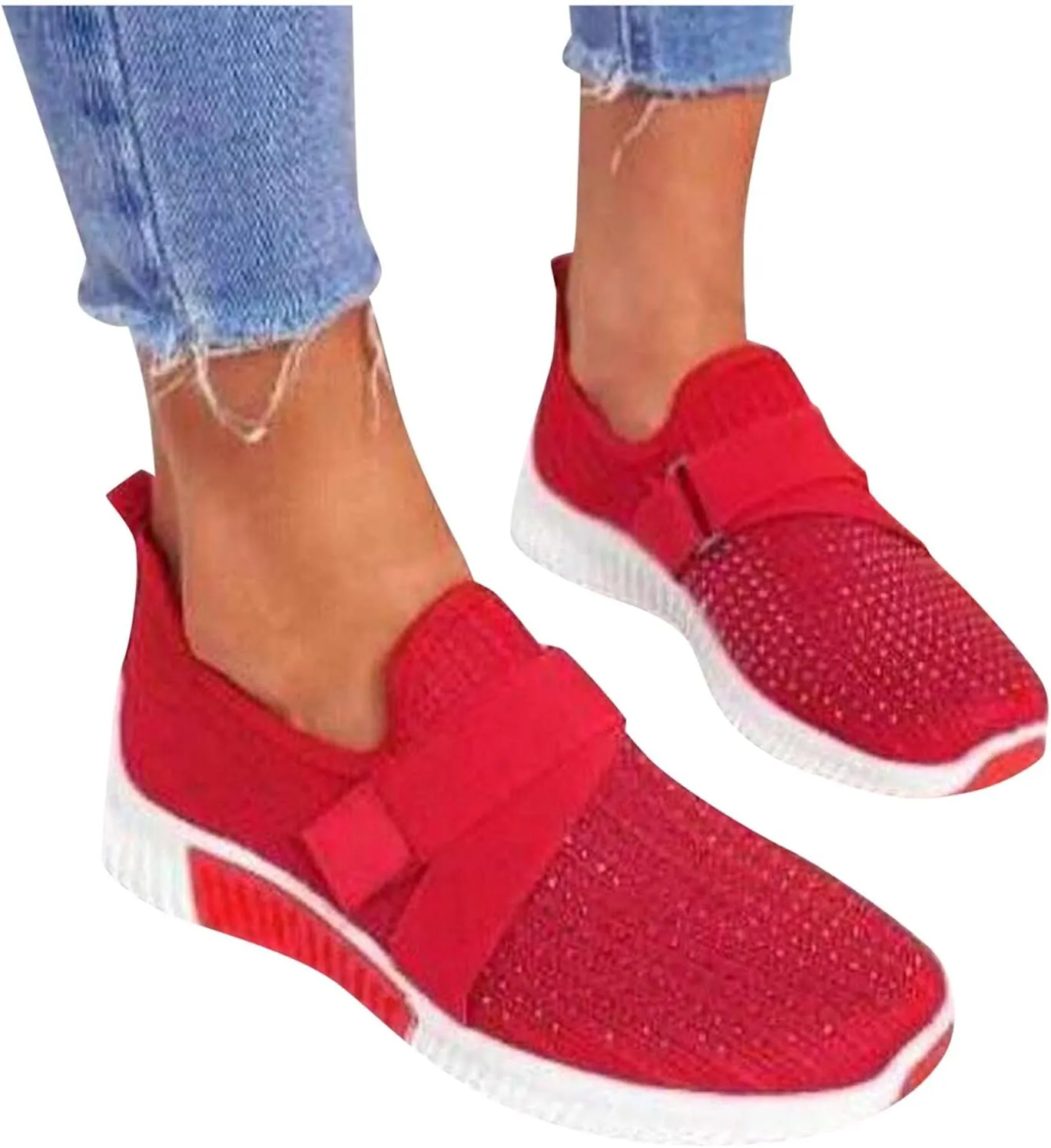 Women's Fashion Sneaker Non Slip Work Wide Comfortable Slip Resistant Work Shoes Running Shoes for Women Womens Loafer Flat Mid Top Sneakers for Men
